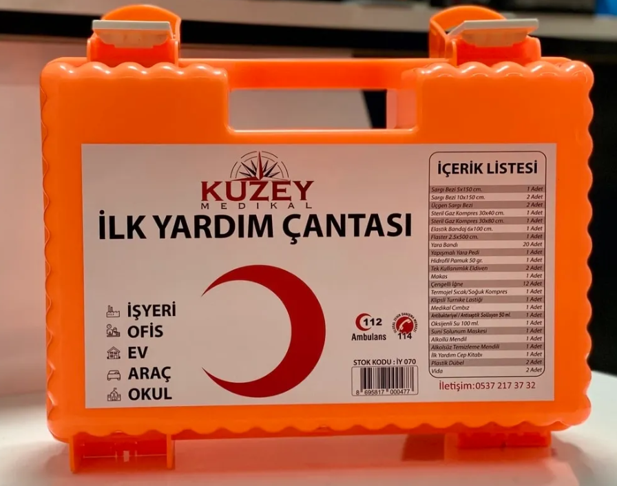 İlk Yardım Ecza Dolabı İşyeri İlk Yardım Seti Ve Acil Müdahale Çantası