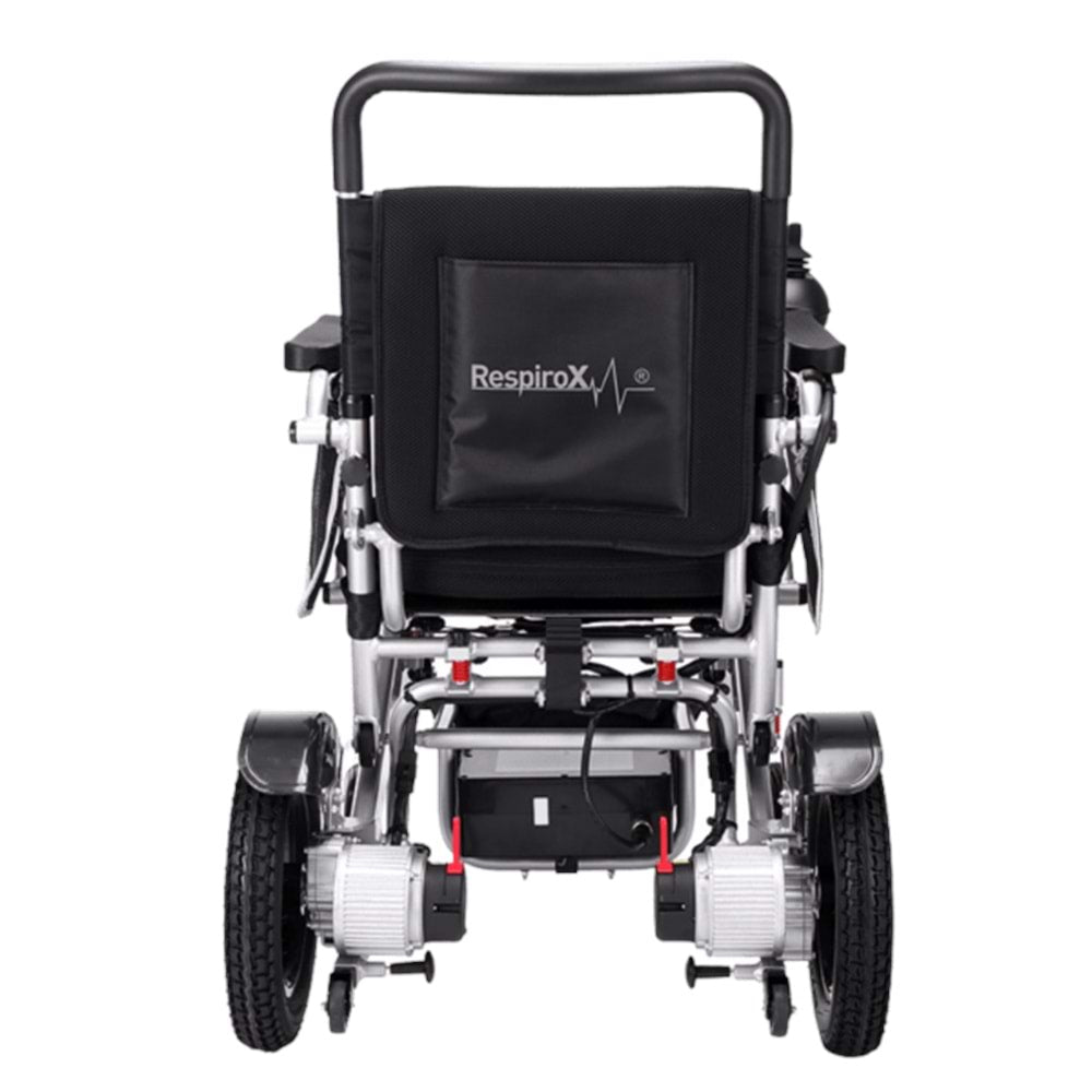 Respirox EA9000 Akülü Sandalye Arka Görünüm – Motor ve Batarya Detayları