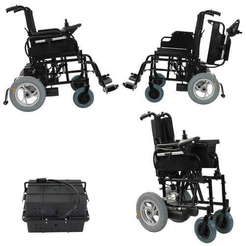 Jetty JT-100 Katlanabilir Akülü Tekerlekli Sandalye