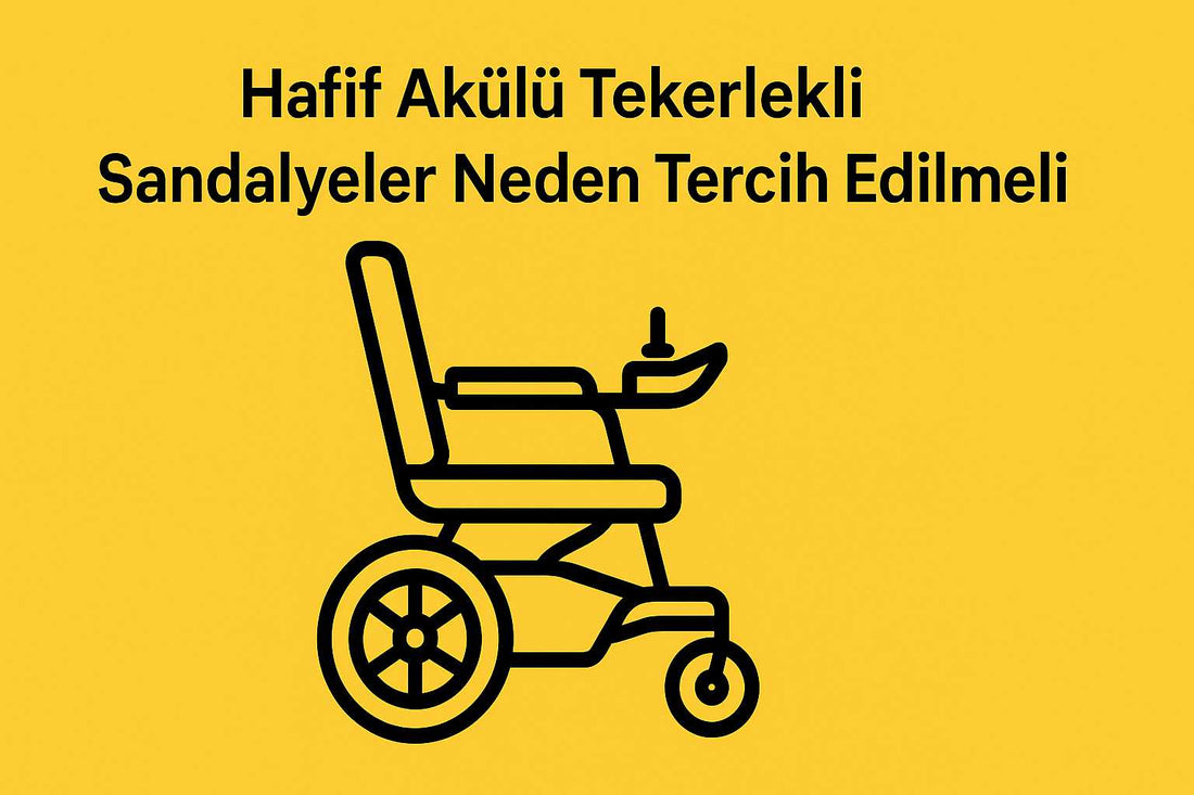 Hafif Akülü Tekerlekli Sandalyeler Neden Tercih Edilmeli? başlıklı blog için görsel
