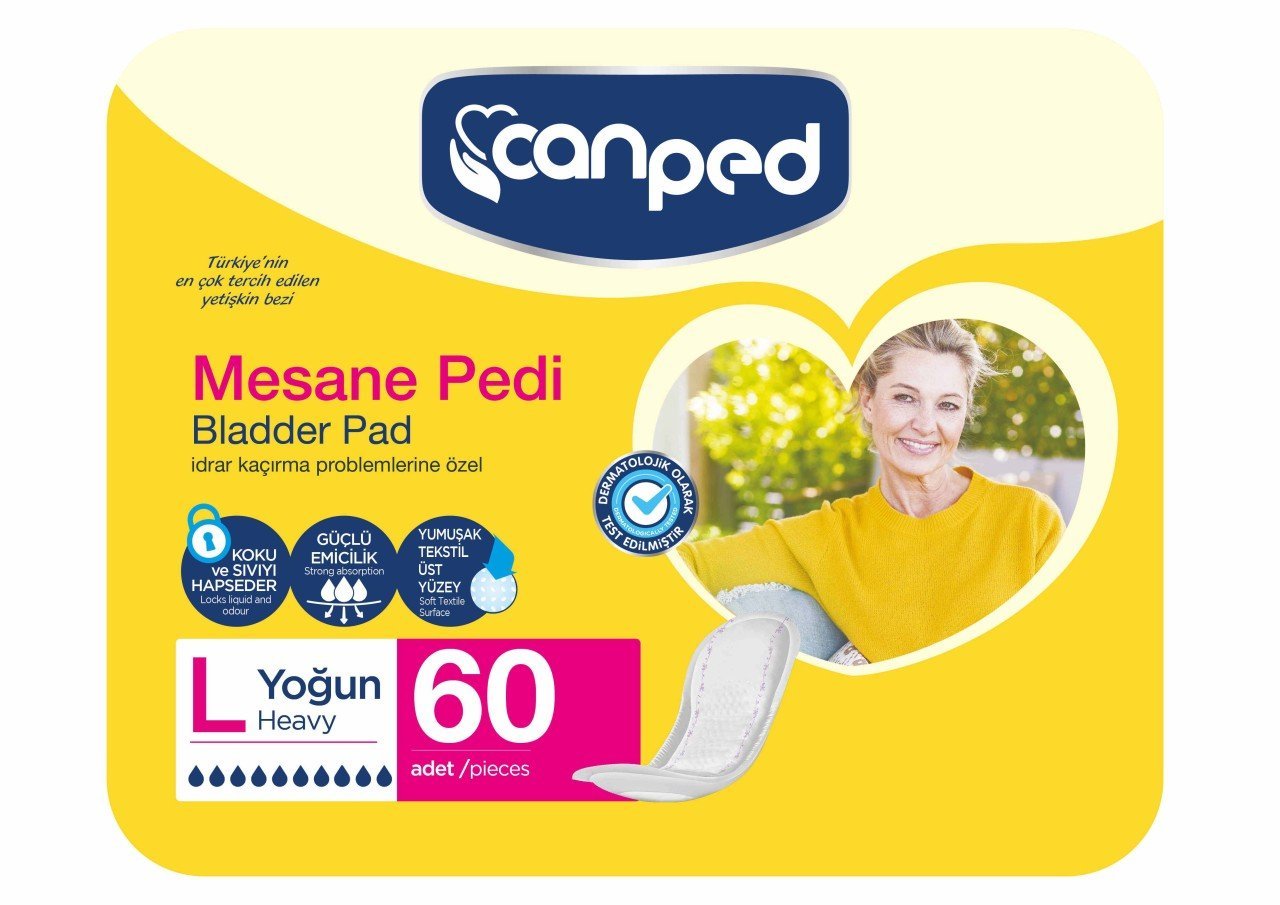 Canped Mesane Pedi Orta Boy ( L ) 60 Adet